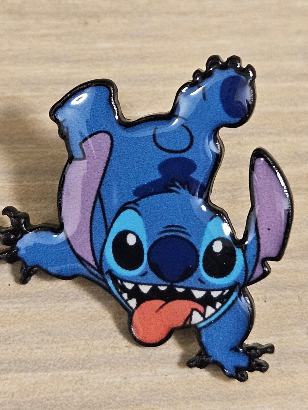 Disney Stitch HAND STAND Mystery Box Pin Enamel RARE - Picture 2 of 7